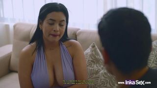 Seducing big boobed latina maid (EPIC ENDING)