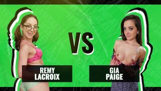 Battle Of The Babes - Remy Lacroix vs. Gia Paige - Which Innocent Cutie Will Make You Cum Faster?