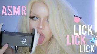 ASMR EAR LICKING | YouTuber | Twitch Streamer |