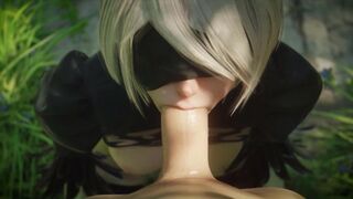 3D Compilation: NierAutomata 2B Yorha Uncensored Hentai