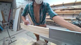 Floating Metal Table part 4p3.2 - Woodworking Day 3 short cut 2 (music June Girl)