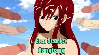 Hentai NNN Reward: Erza Scarlet Gangbang (Fairy Tail)