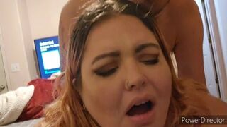 Wife's suprise ends up being a massage and an anal creampie