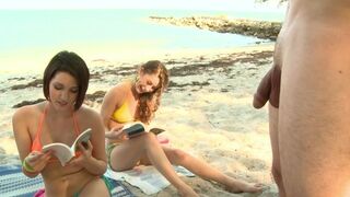 BRANDI BELLE - My Friends And I Getting Kinky On The Beach