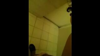 Fucking in public bathroom (2/2)