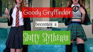 Goody Gryffindor becomes a Slutty Slytherin [Ginny Weasley Potion JOI]