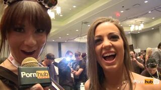 PornhubTV Abigail Mac Interview at 2014 AVN Awards