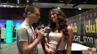 PornhubTV with Allie Haze at eXXXotica 2013