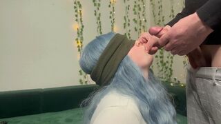 TASTE GAME - blindfold STEPSISTER got TRICKED and likes the TASTE of my DICK?!- alyssasluut