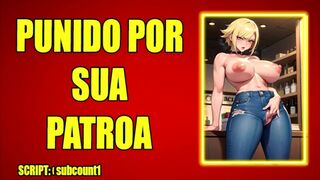 (AUDIO EROTICO) PATROA TE PEGANDO