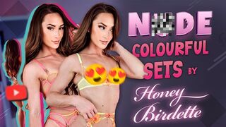 Seductive Nude sets by Honey Birdette Try On! - Hannahjames710