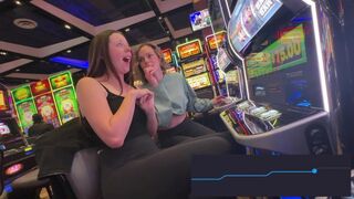 Serenity Cox and Nadia Foxx Try Not To Cum While Chasing A Jackpot